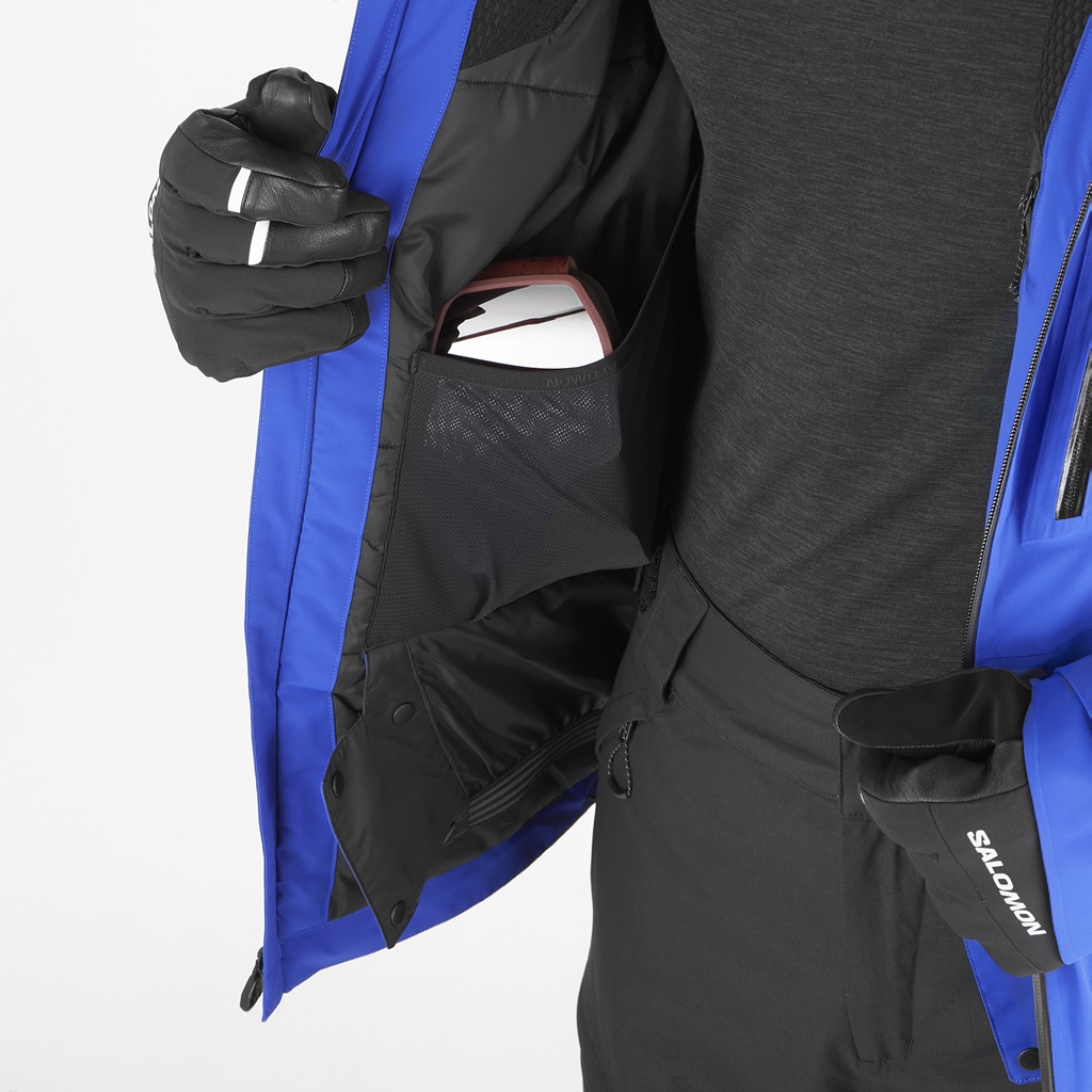 Kurtka SALOMON Brilliant Niebieska - Wrosport.pl